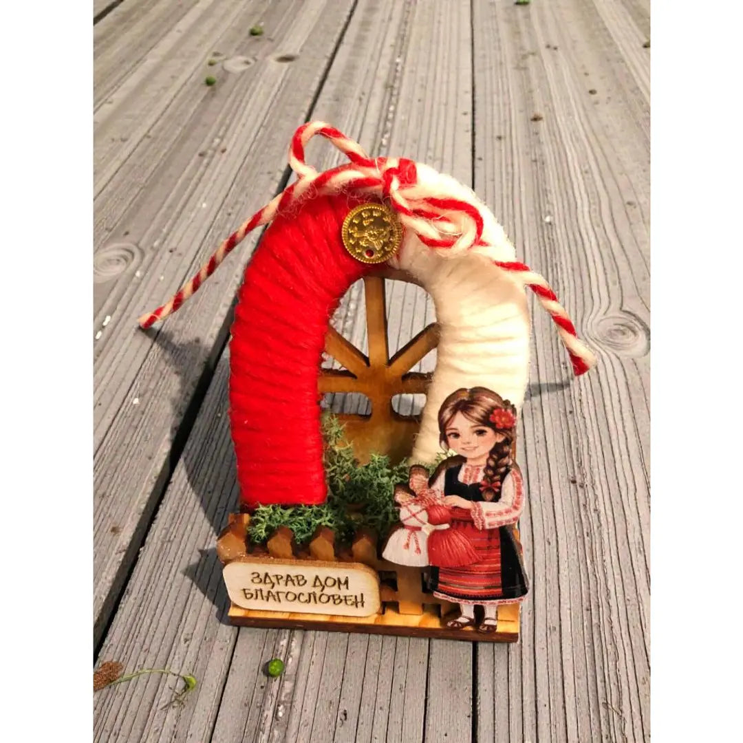 Мини мартеница- настолна декорация