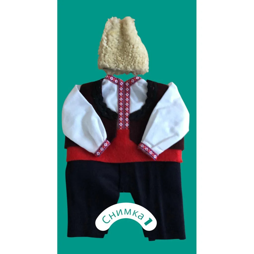 Народни носии за бутилки - комплект от 2 броя