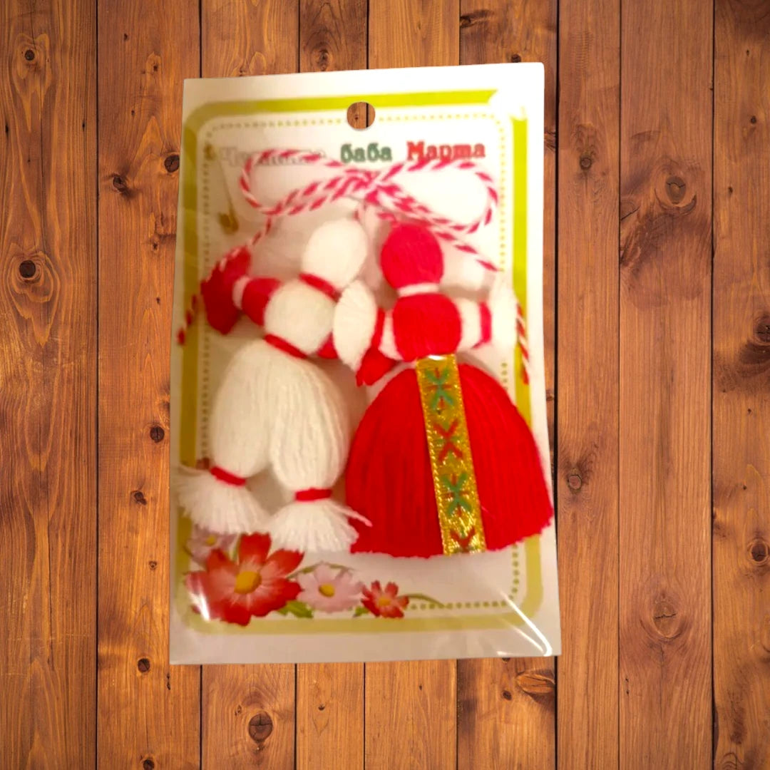 Ръчно изработени арт мартеници - Пижо и Пенда