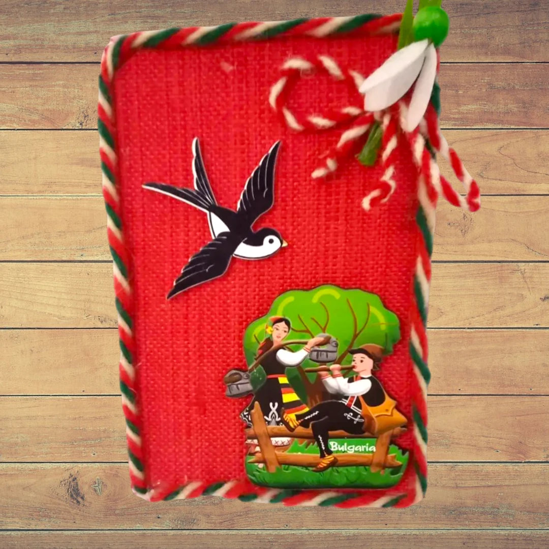 Ръчно изработена арт мартеница - ПАНО