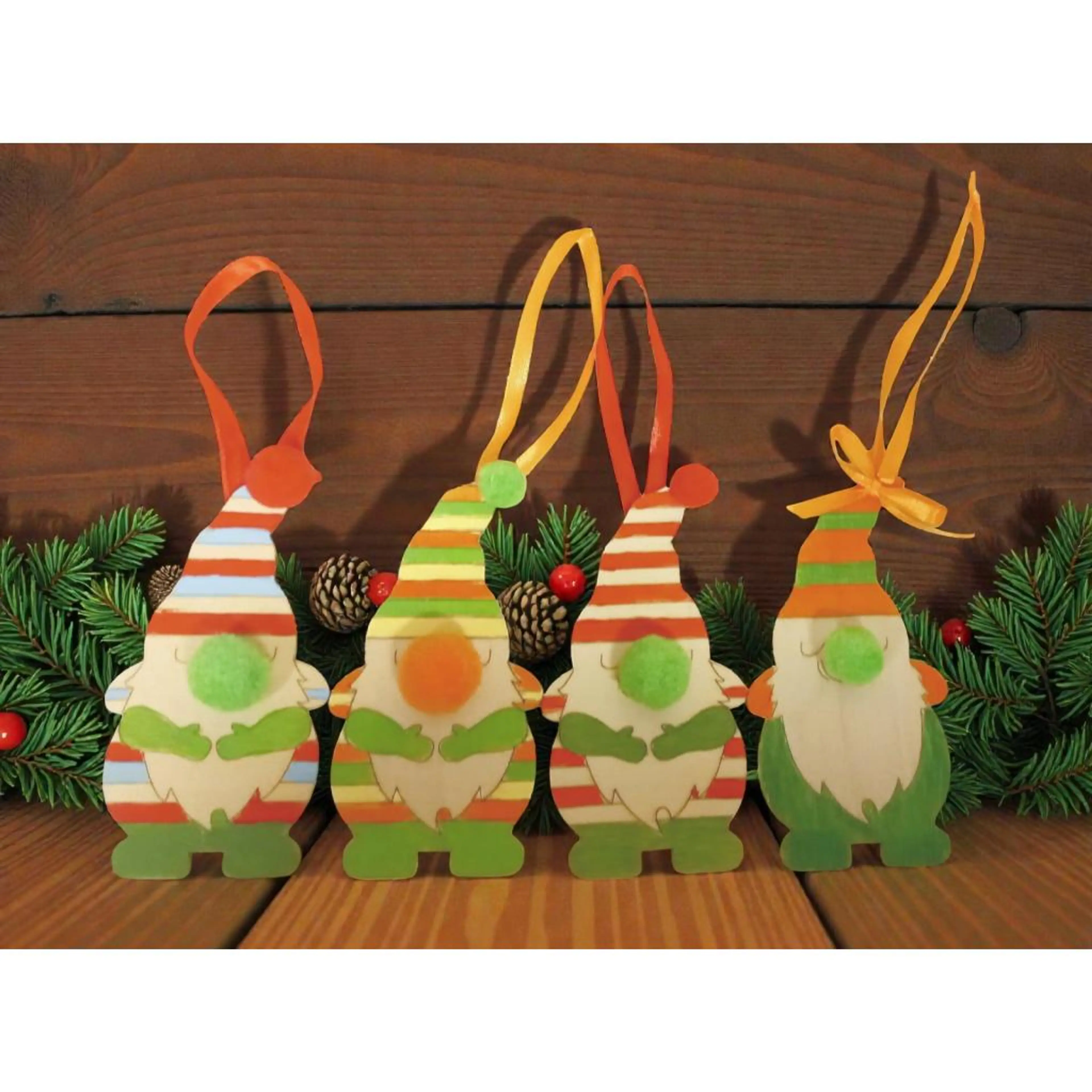 Детски Комплект за Рисуване: Снежен Човек & Коледни Гномове | Креативен Подарък