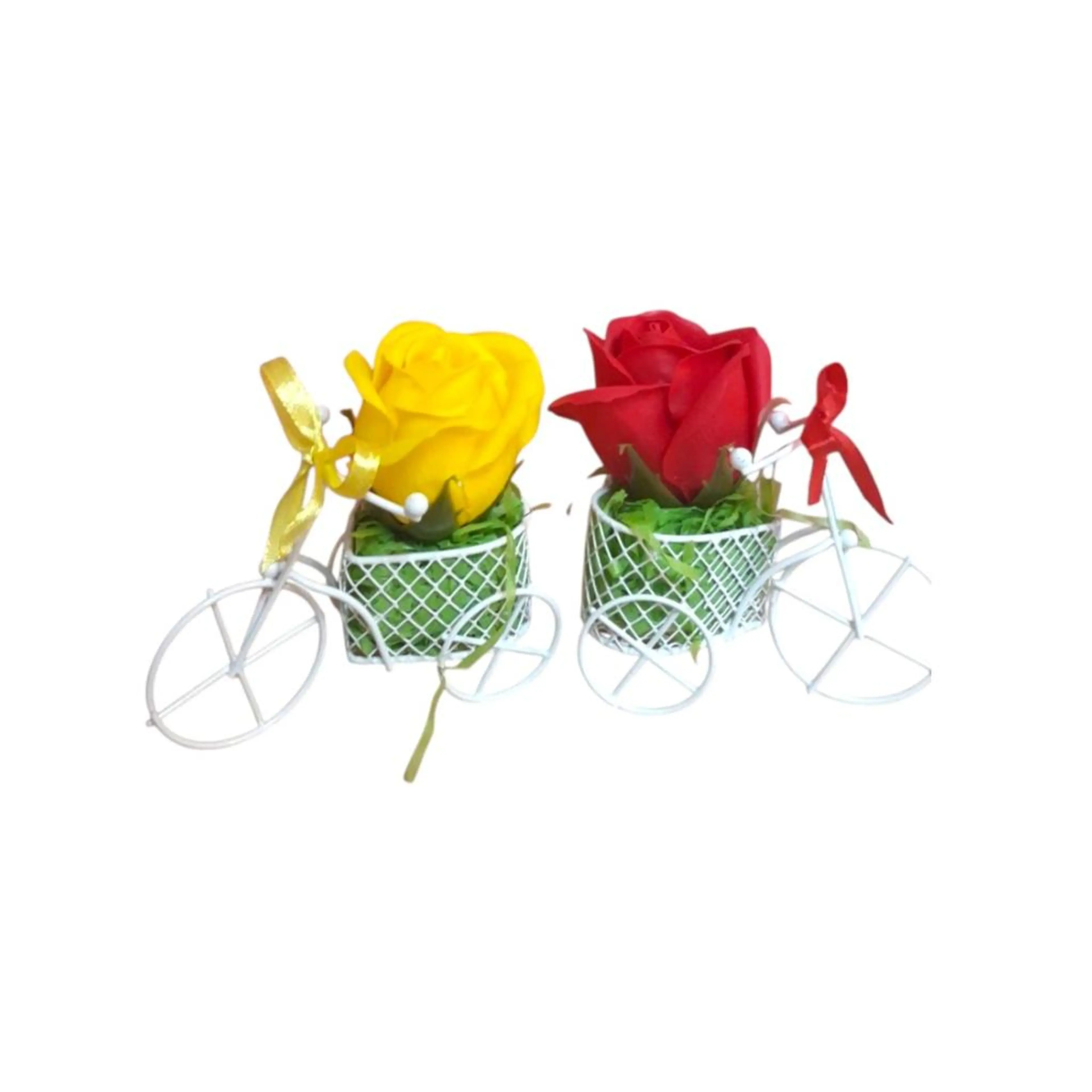 мини колело с ароматна сапунена роза