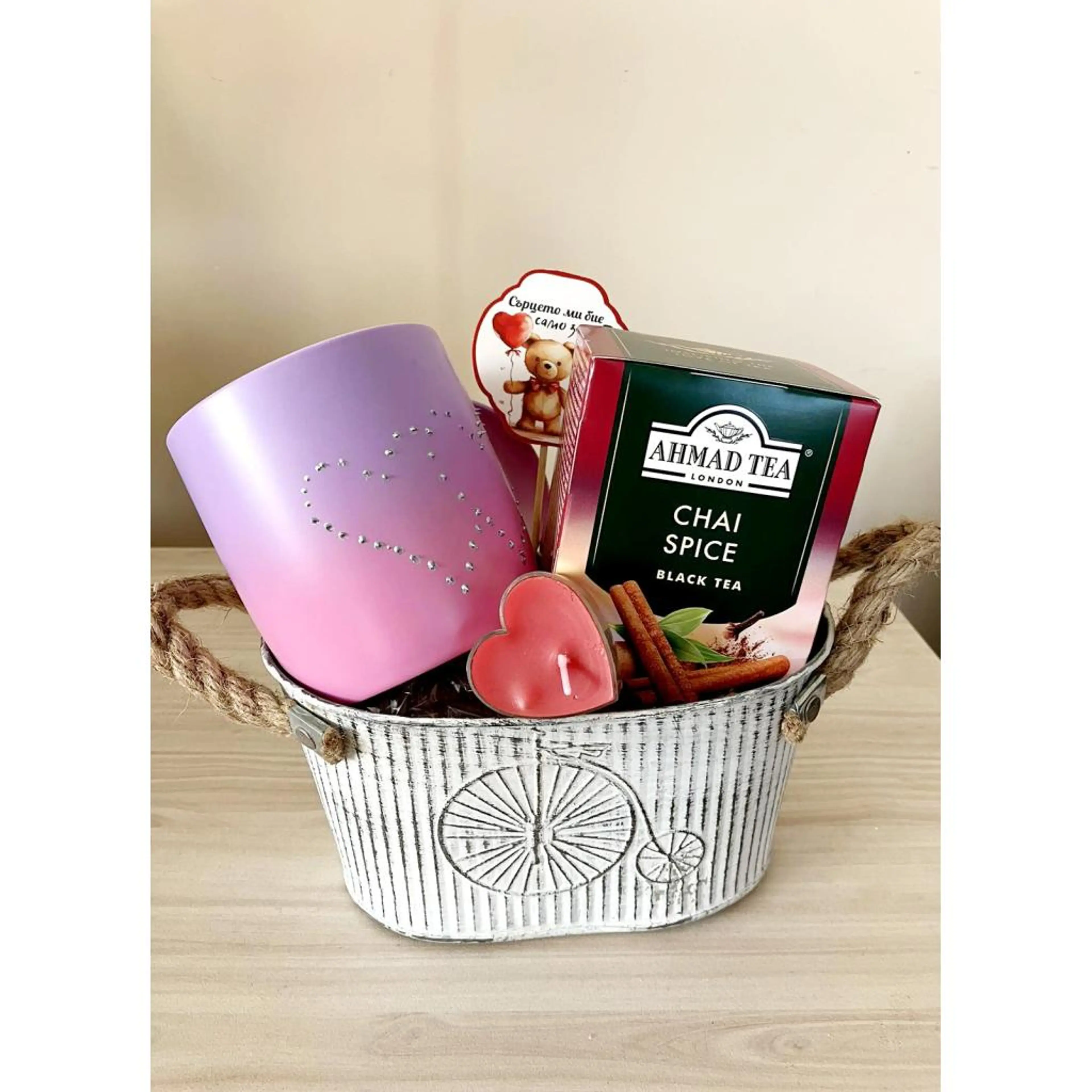Подаръчен комплект за любимата -чай