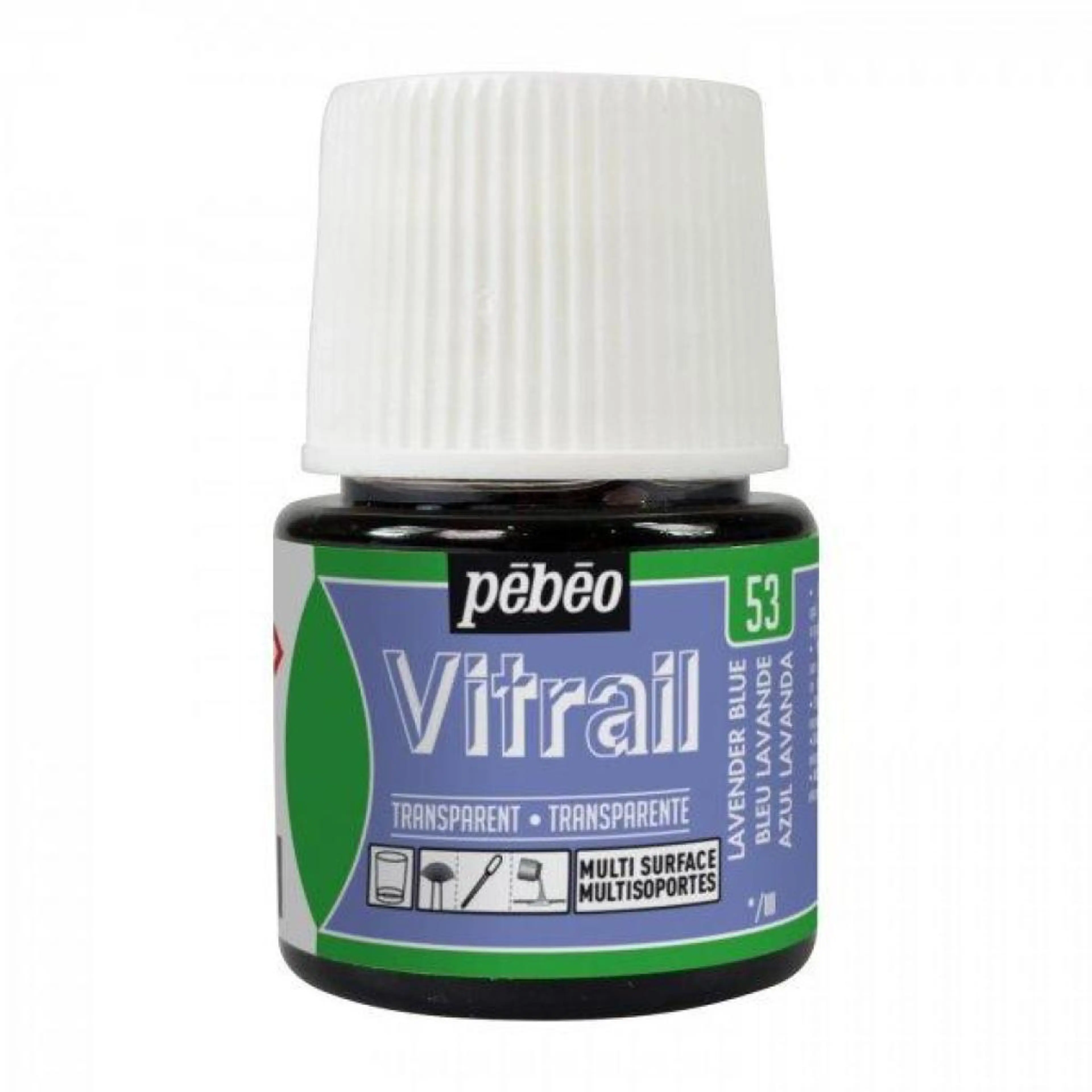 Боя за стъкло Vitrail 45 мл - LAVANDER BLUE 53